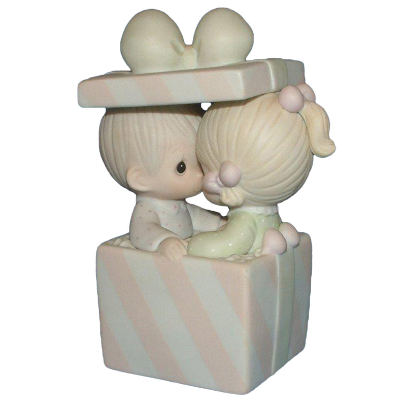 Precious Moments Figurine: 101702 Our First Christmas Together | Musical