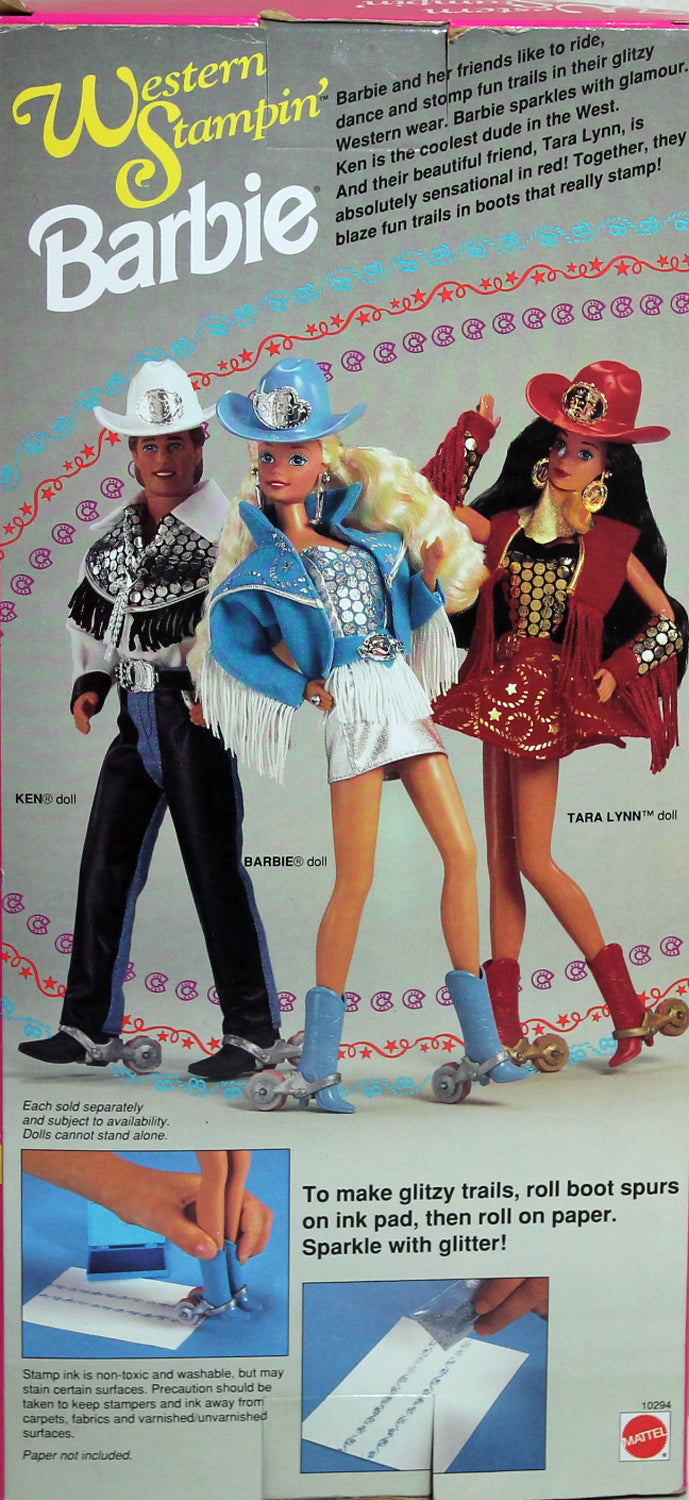 1993 Western Stampin' Ken Barbie (10294)