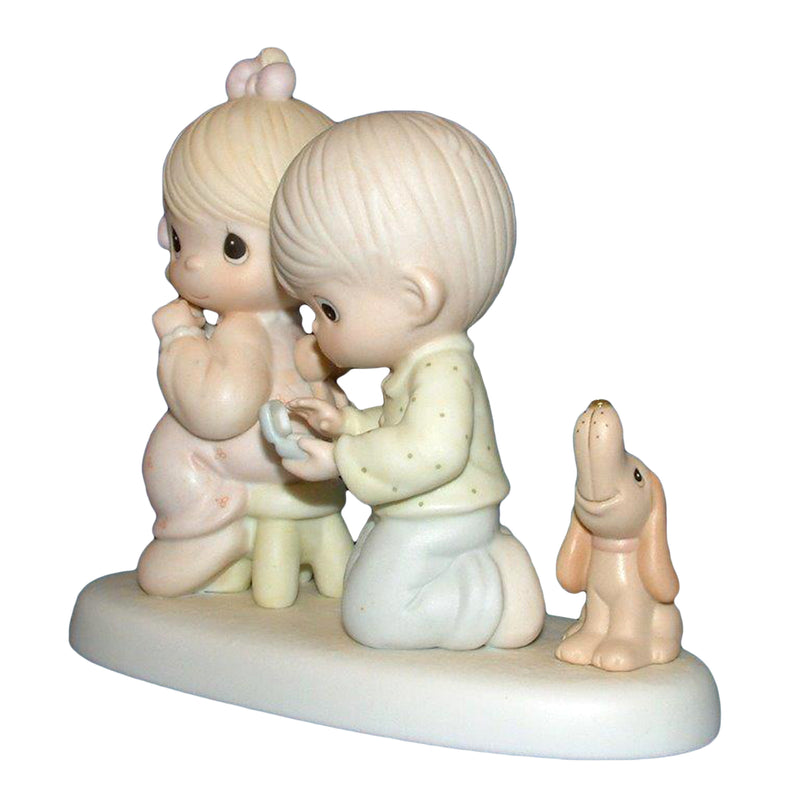 Precious Moments Figurine: 104019 With This Ring I...