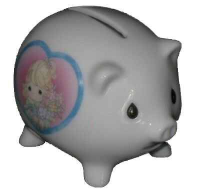 Precious Moments: 104832 Collectors' Club Piggy Bank