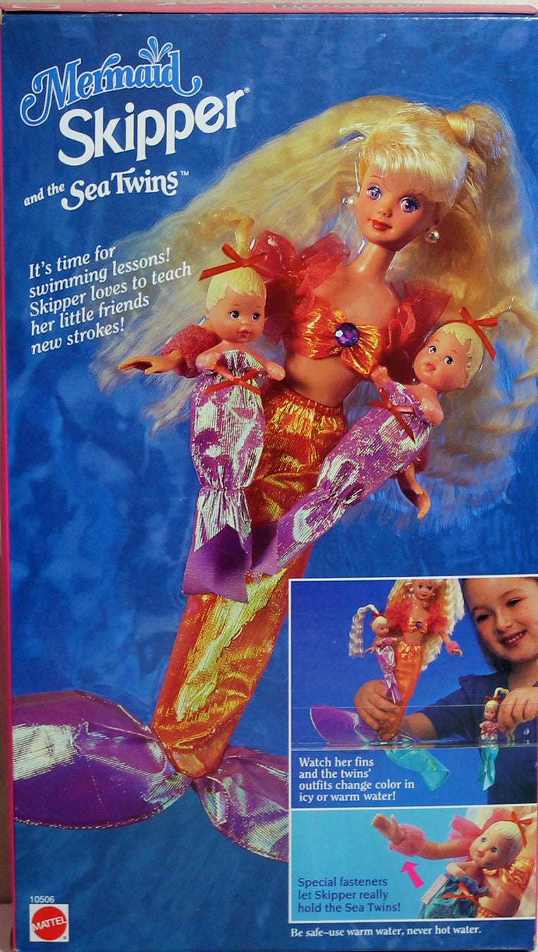 1993 Mermaid Skipper and Sea Twins Barbie (10506)
