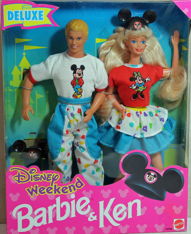 1993 Euro Disney Weekend Barbie & Ken Barbie (10724)