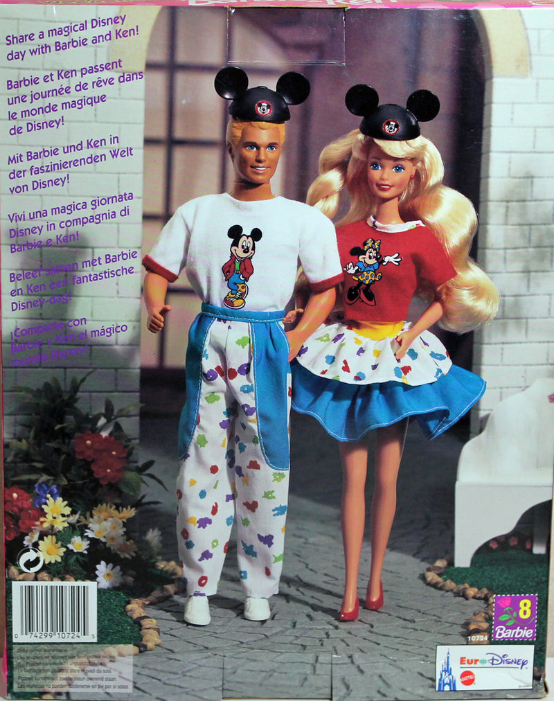 1993 Euro Disney Weekend Barbie & Ken Barbie (10724)