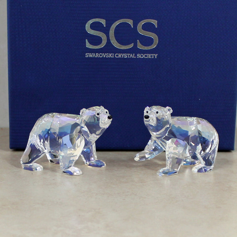 Swarovski Crystal: 1079156 Polar Bear Cubs