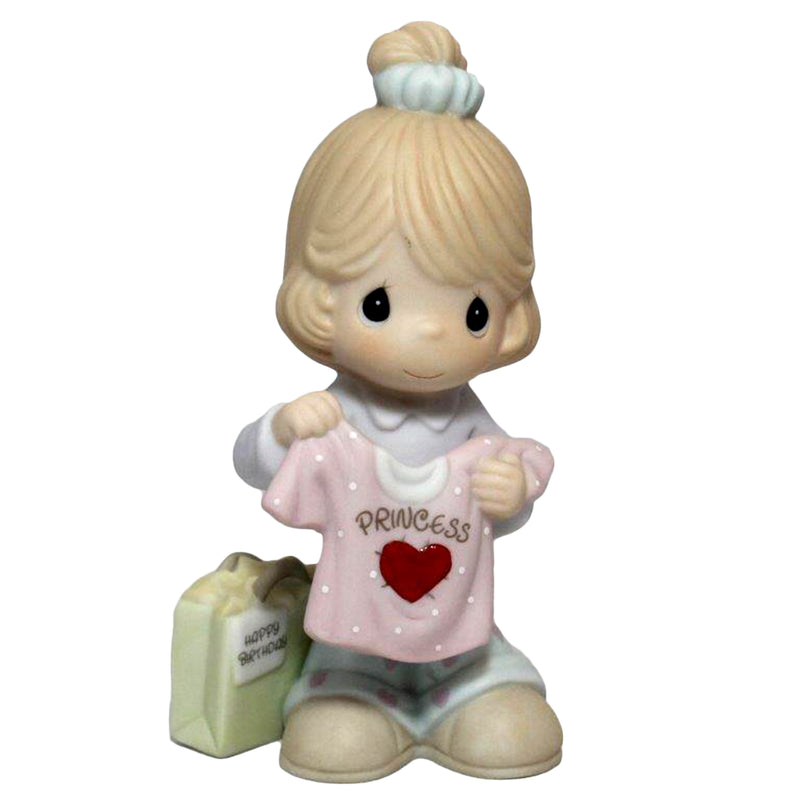 Precious Moments Figurine: 108534 Wishing You a Birthday Fit for a Princess