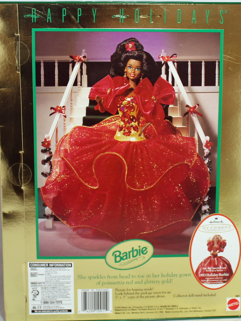 1993 Happy Holidays Barbie (10911)