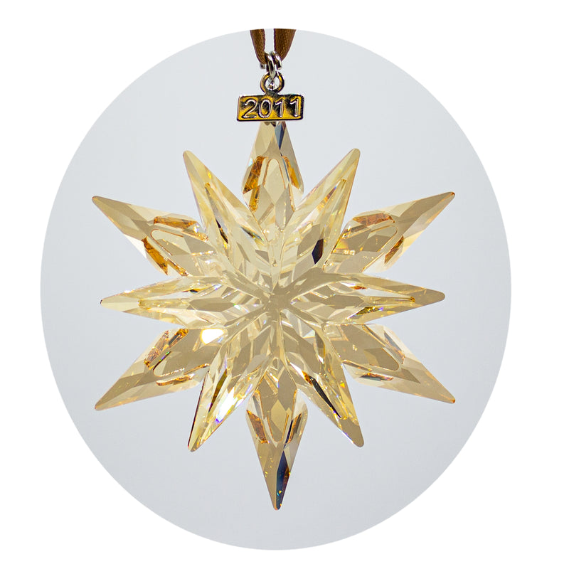 Swarovski Ornament: 1092040 SCS Christmas Snowflake - 2011