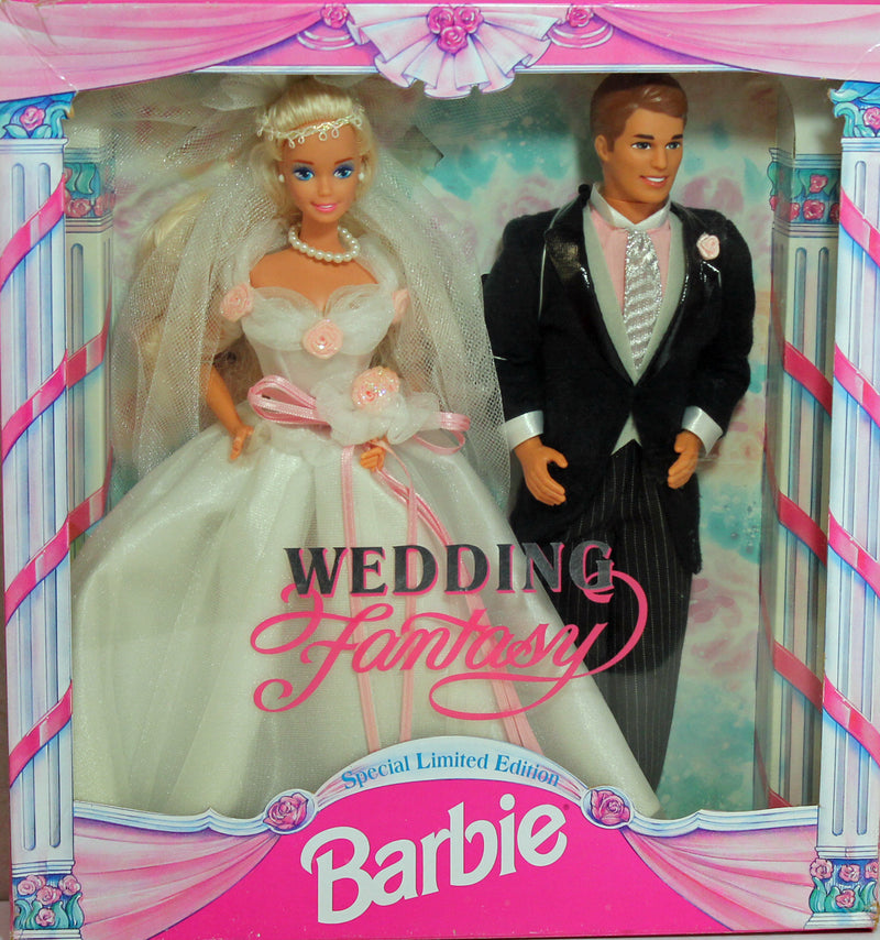 SEALED 1993 Mattel Barbie Puzzle, Barbie Ken Wedding Party, Golden Floor  Puzzle, 63 Pieces 