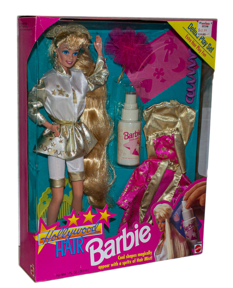 1993 Barbie Hollywood Hair Deluxe Playset Barbie (10928)