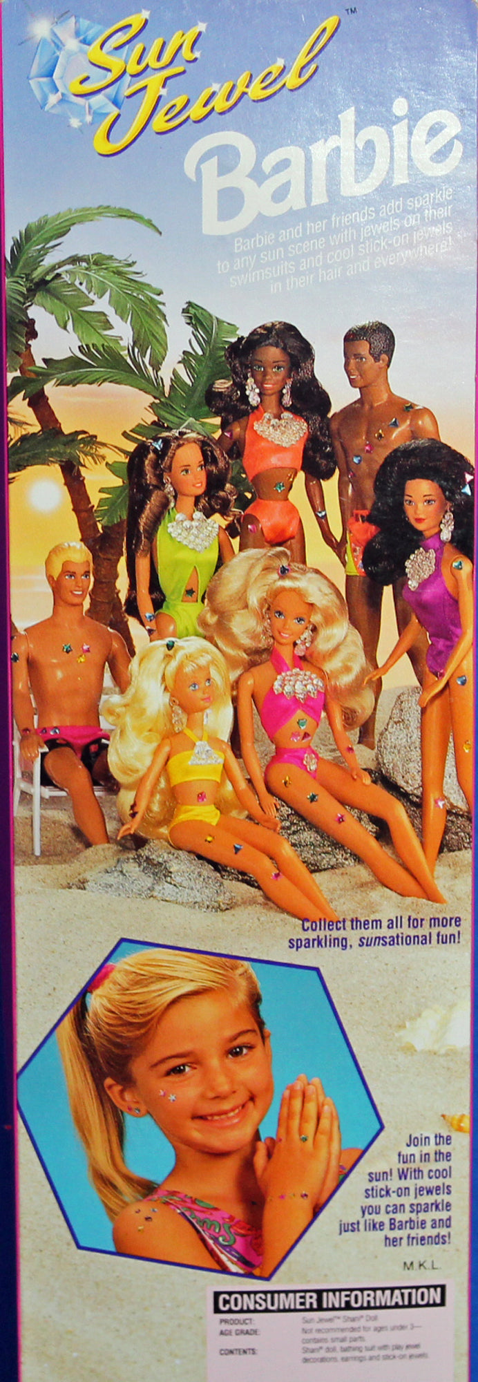 1993 Sun Jewel Shani Barbie (10958)