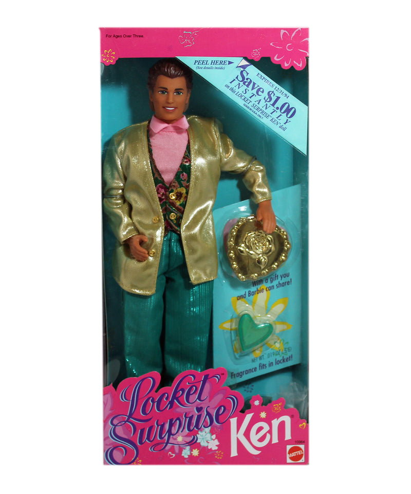 1993 Locket Surprise Ken Barbie (10964)
