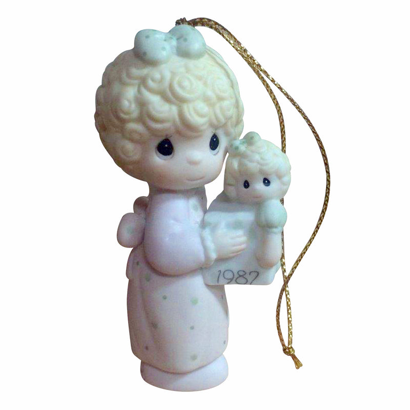 Precious Moments Ornament: 109770 Love Is the Best Gift of All