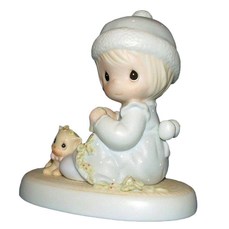 Precious Moments Figurine: 109800 Meowie Christmas