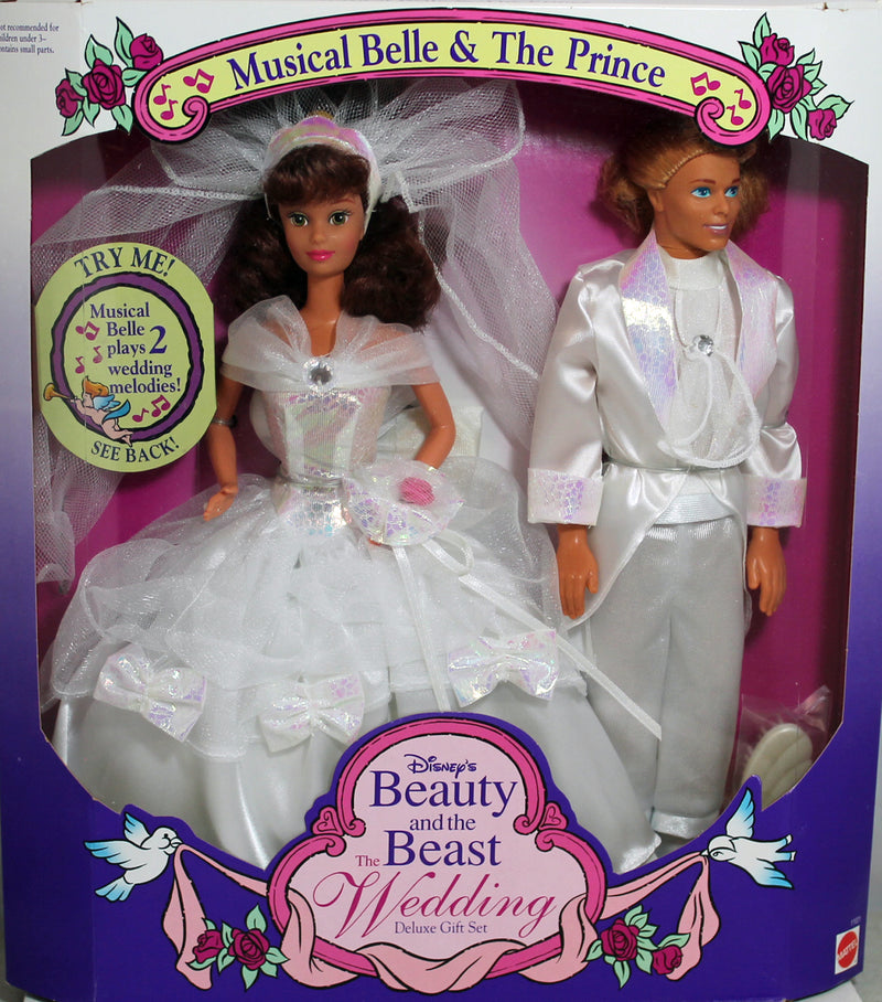 1993 Disney Beauty and the Beast Wedding Gift Set Barbie (11021)