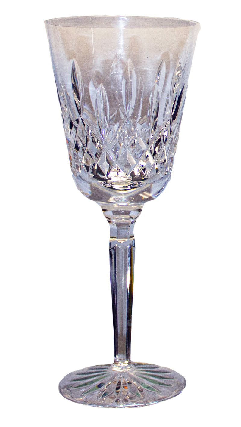 Waterford Stemware: 8.2" Tall Water Goblet - Lismore
