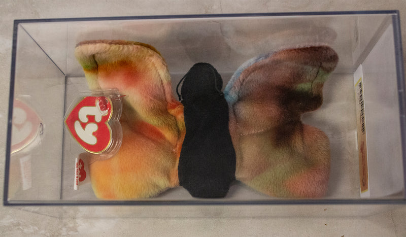 Authenticated Beanie Baby: 3rd Generation Flutter the Butterfly - Actual Photo 11143