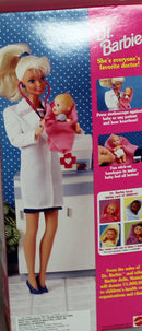 1993 Dr. Barbie with Baby in Yellow Blanket Barbie (11160)