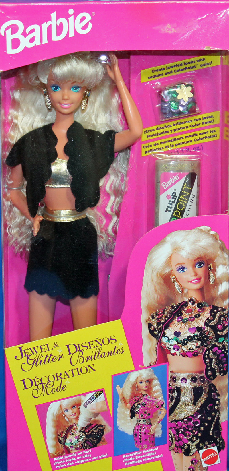 1993 Jewel & Glitter Barbie  (11185)