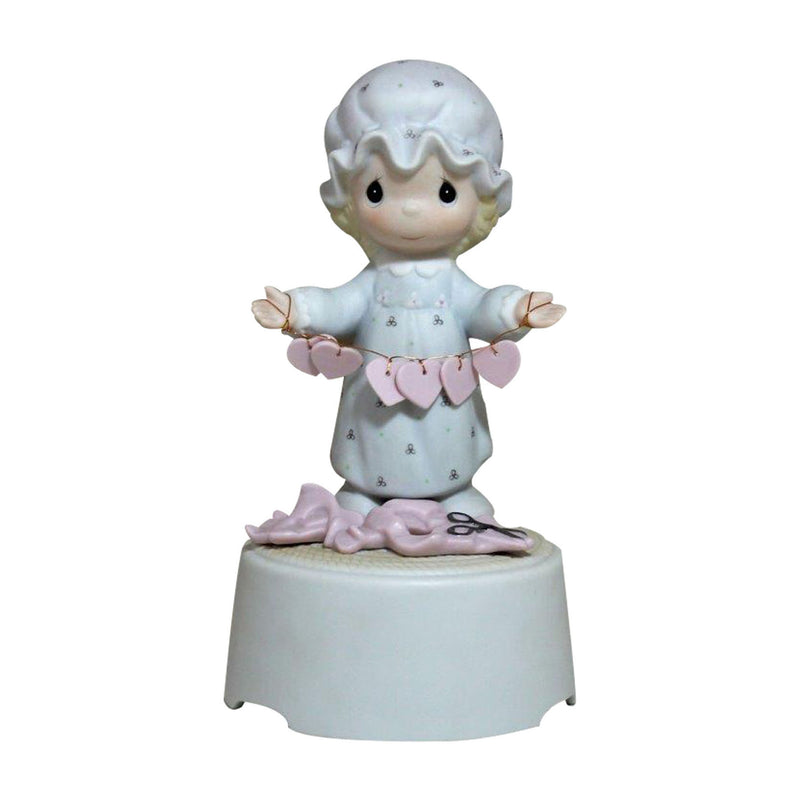 Precious Moments Figurine: 112577 You Have Touched So Many Hearts | Musical