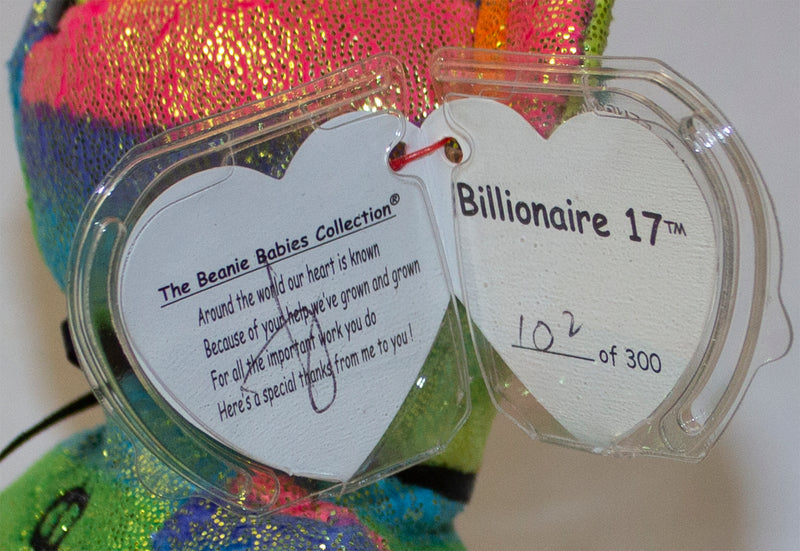 Ty Beanie Baby: Billionaire Bear 17 - Actual photo (11438)