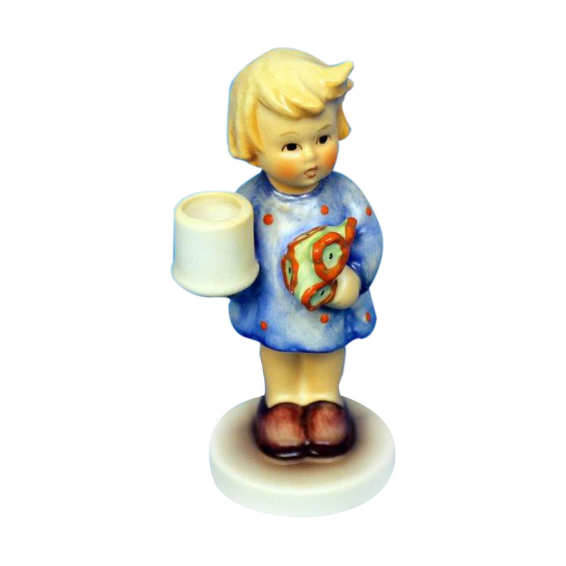 Hummel Figurine: 115, Girl With Nosegay - Candleholder