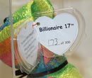 Ty Authenticated Billionaire Bear 17 Signed MWMT MQ Beanie Baby - AP 11513