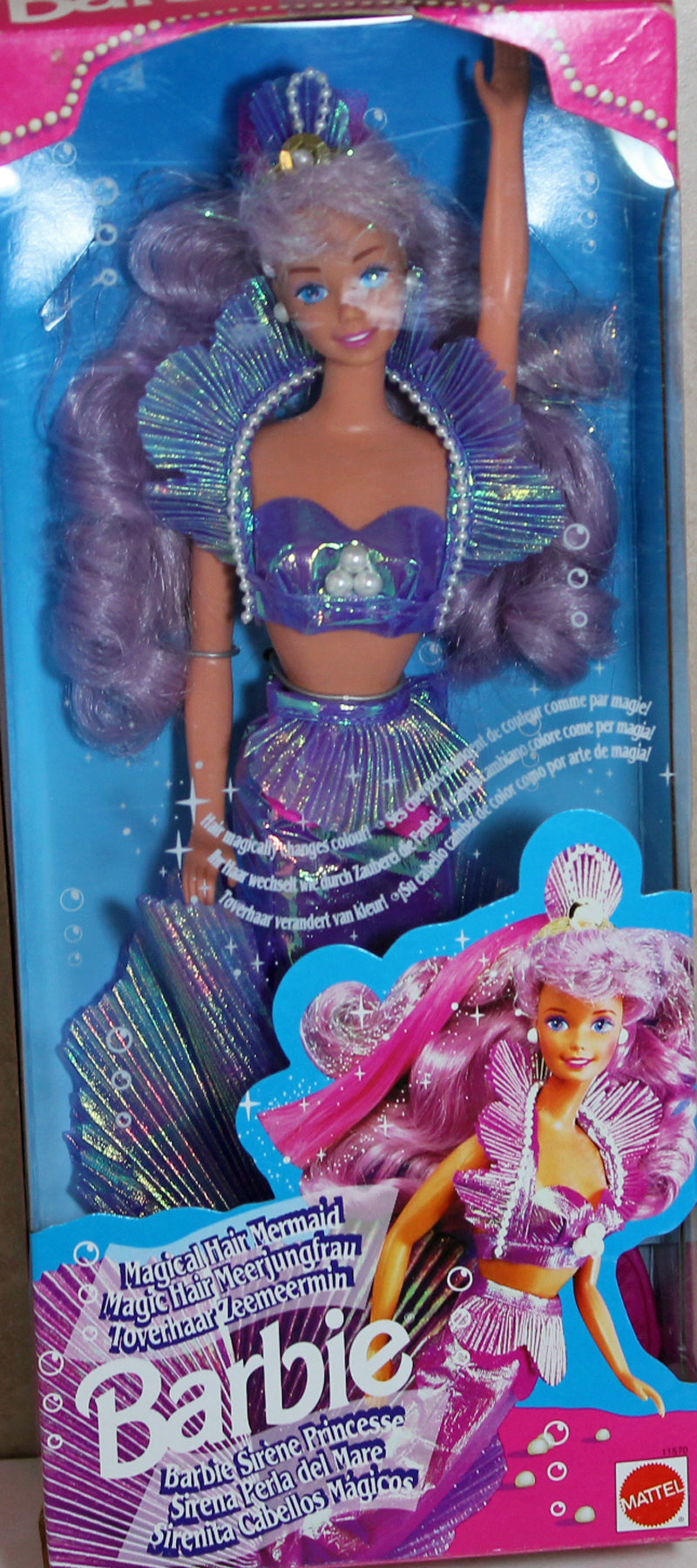 1992 Magical Hair Mermaid Barbie (11570)