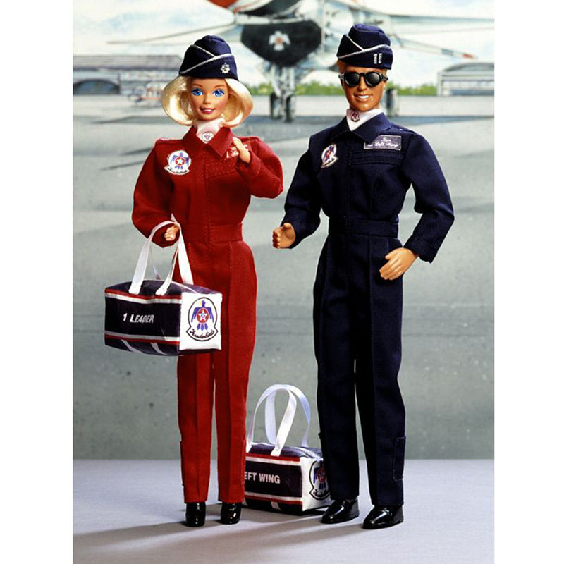 1993 Barbie & Ken Air Force Deluxe Set Barbie (11581)