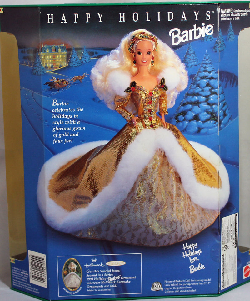 1994 Happy Holidays Barbie (12155)