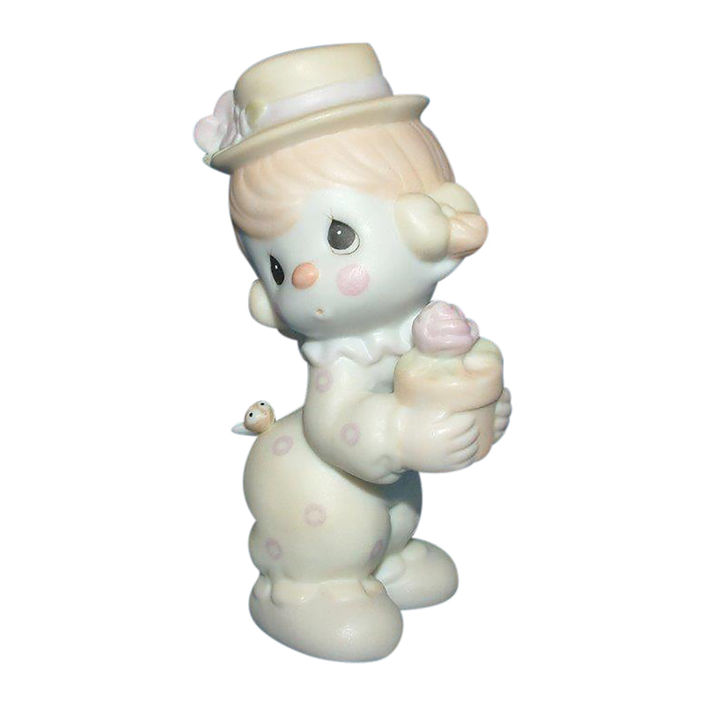clown plant pot Precious Moments: 12238D Clowns: Holding a Flower Pot