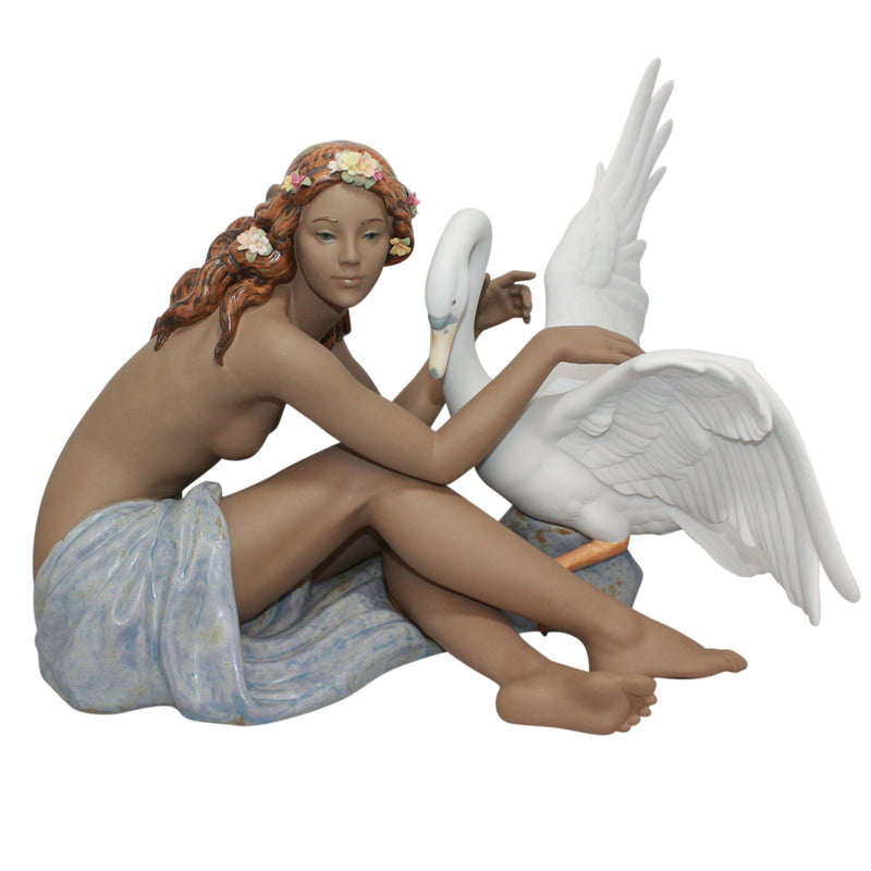 Lladró Figurine: 12444 Leda and the Swan