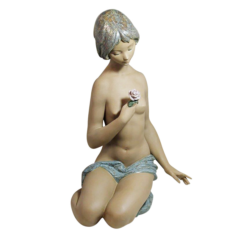 Lladró Figurine: 13517 Nude with Rose