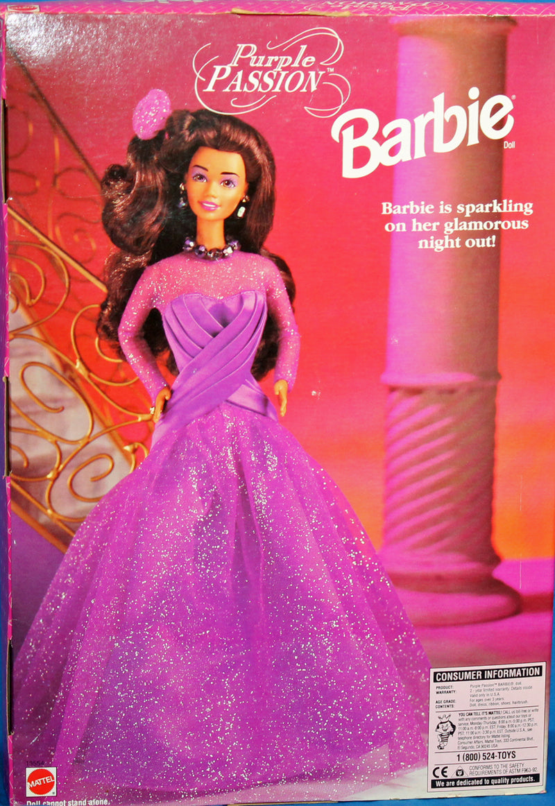 1995 Purple Passion Barbie (13554) | Brunette
