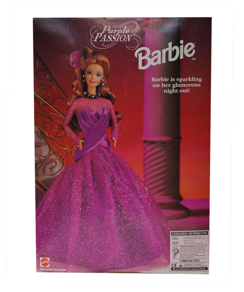 1995 Purple Passion Barbie (13555) - Red hair