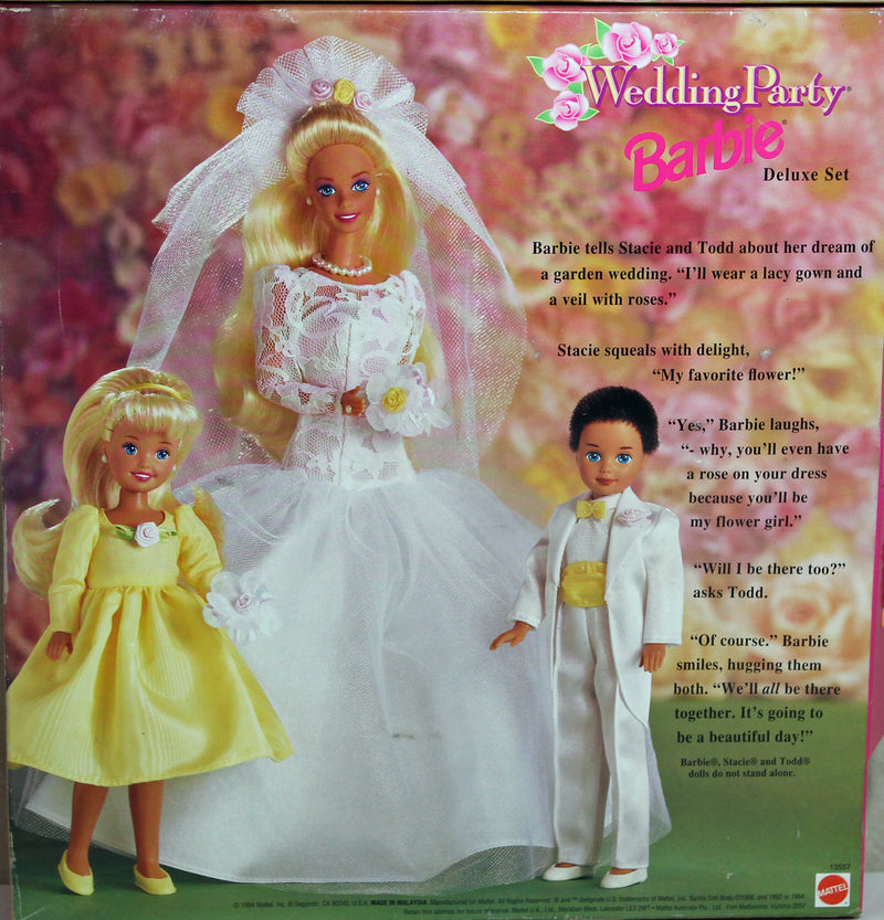 1994 Wedding Party Barbie Set (13557)