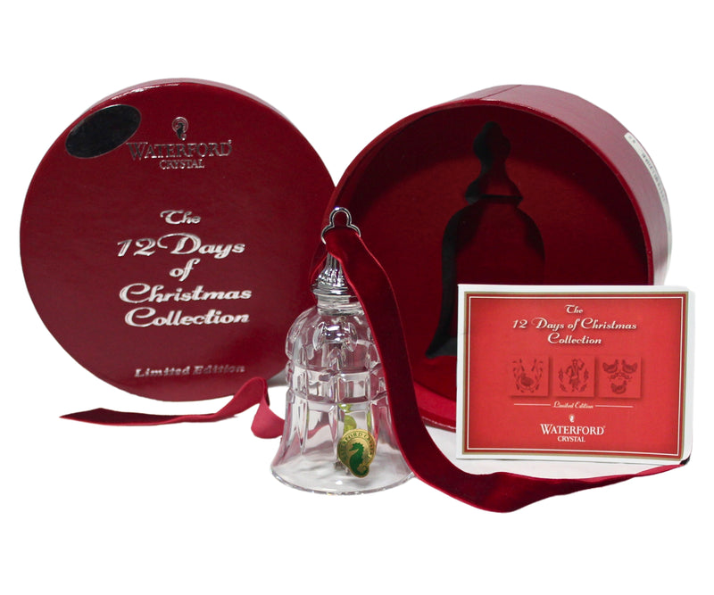 Waterford Crystal Bell: 10 Lords-A-Leaping, 2009 | 12 Days of Christmas