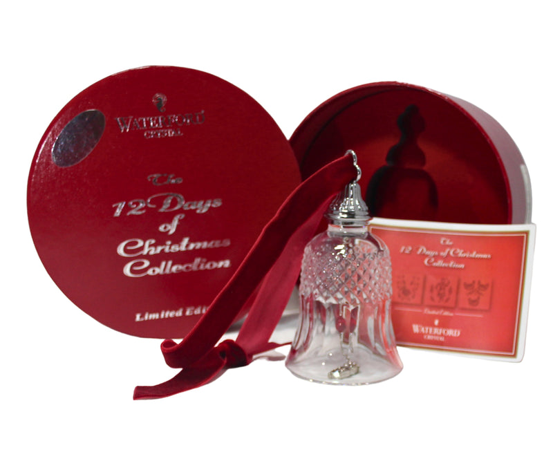 Waterford Crystal Bell: 11 Pipers Piping, 2010 | 12 Days of Christmas