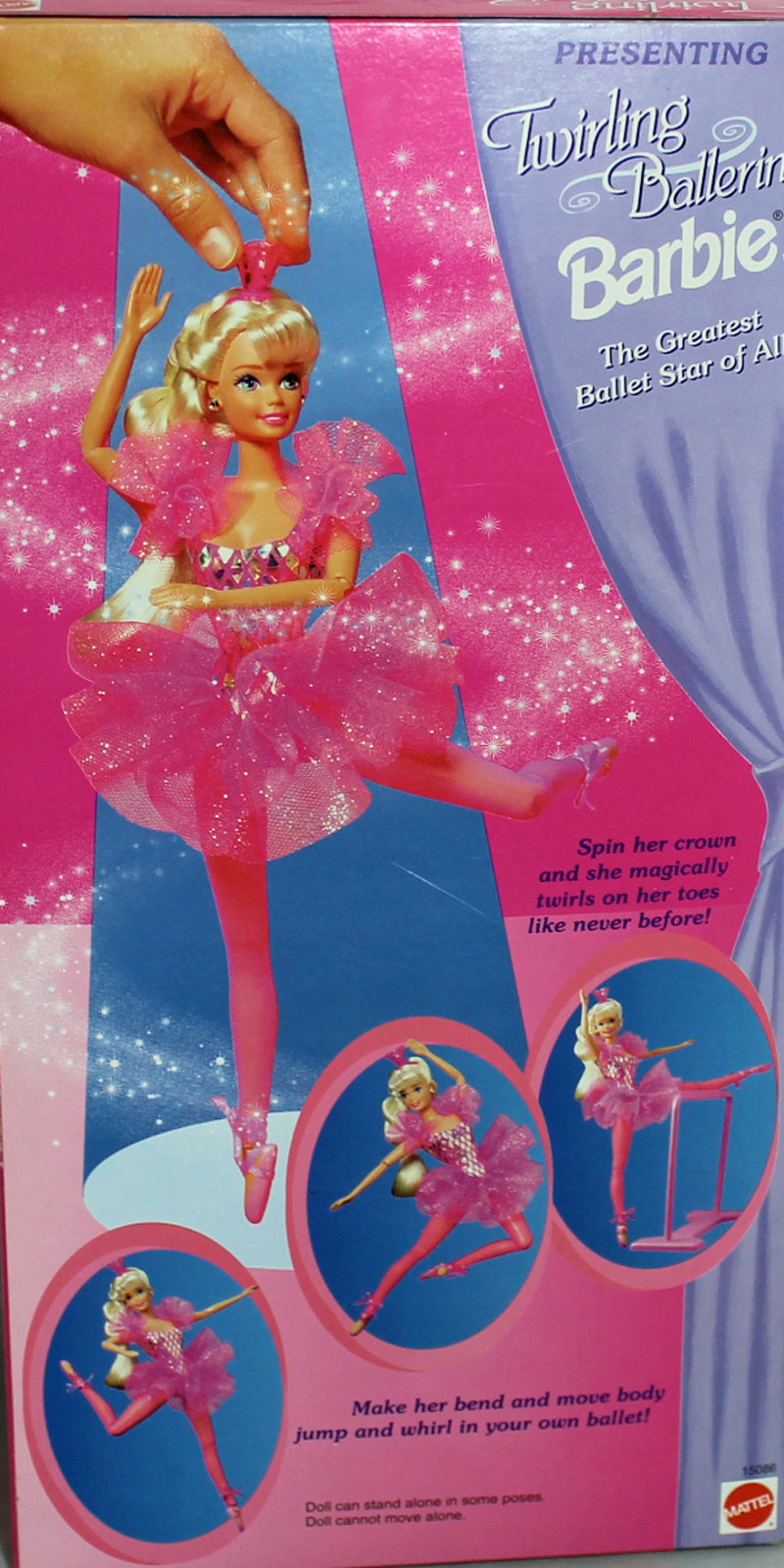 1995 Twirling Bllerina Barbie (14612)