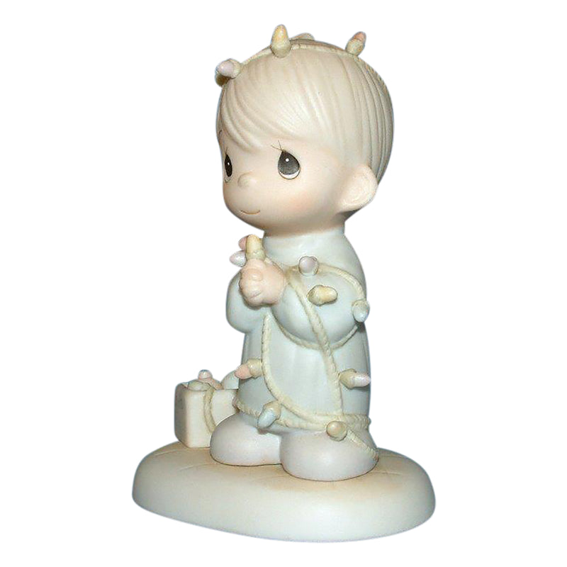 Precious Moments Figurine: 015482 May Your Christmas Be Delightful