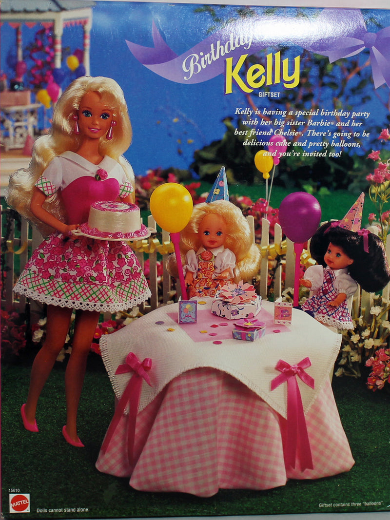 1996 Birthday Fun Barbie Set 15610