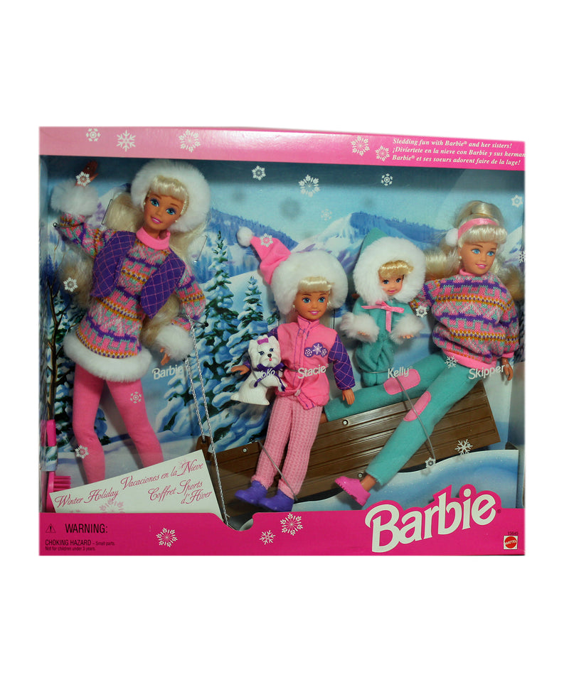 1995 Winter Holiday Barbie Gift Set (15645)