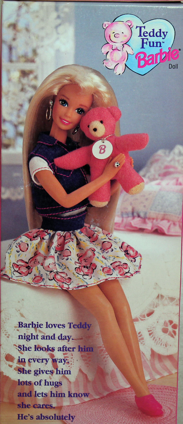 1996 Teddy Fun Barbie (15684)