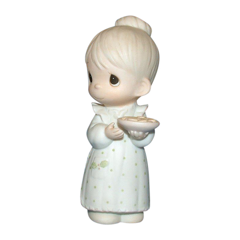 Precious Moments Figurine: 015776 May You Have the Sweetest Christmas | Family Christmas Scene