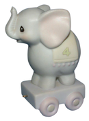Precious Moments Figurine: 015970 May Your Birthday be Gigantic | Birthday Train - Age 4