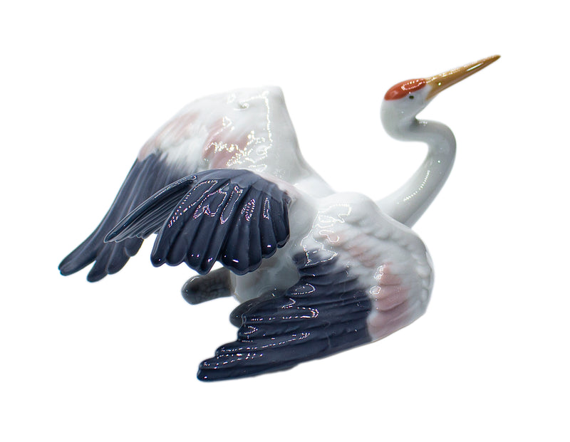 Lladró Figurine: 1598 Fluttering Crane