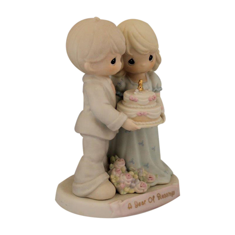 Precious Moments Figurine: 163783 A Year of Blessings | 1st Anniversary