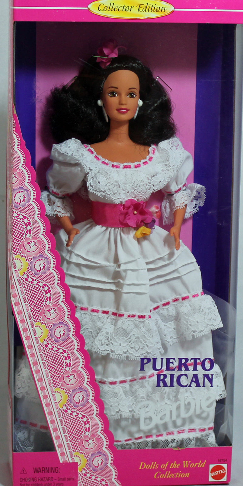 1996 Puerto Rican Barbie (16754) - Dolls of the World