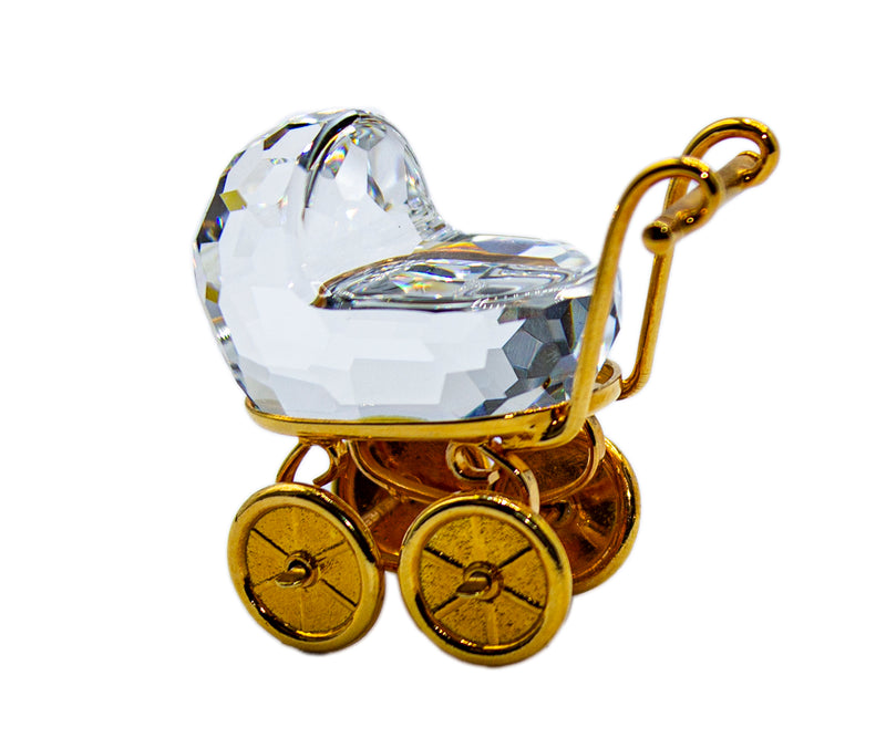 Swarovski Figurine: 172301 Baby Carriage