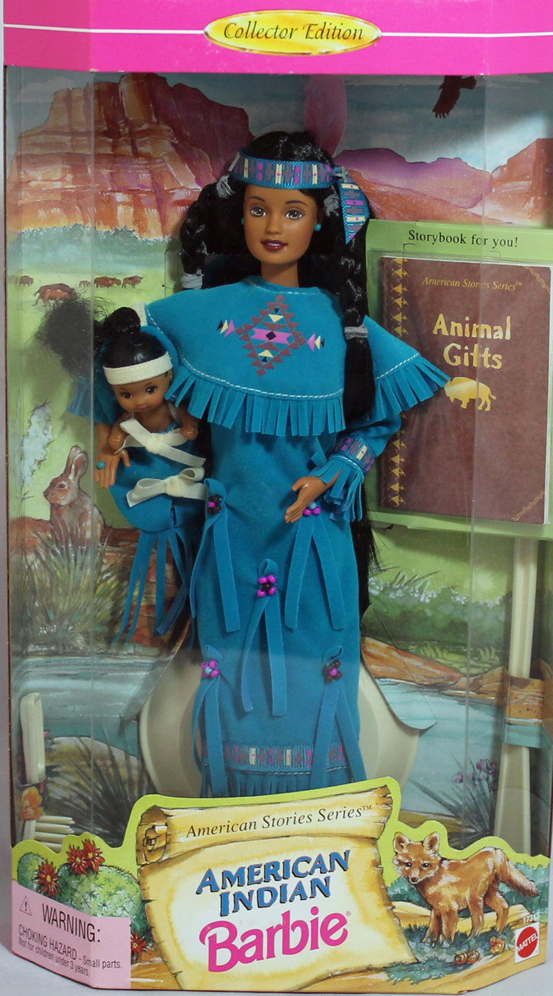 1996 American Stories Indian Barbie (17313)