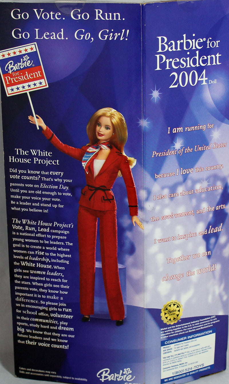 2004 The White House Project Barbie for President (G6175)